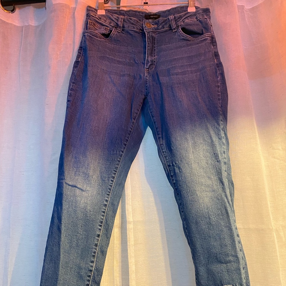 Fringe denim